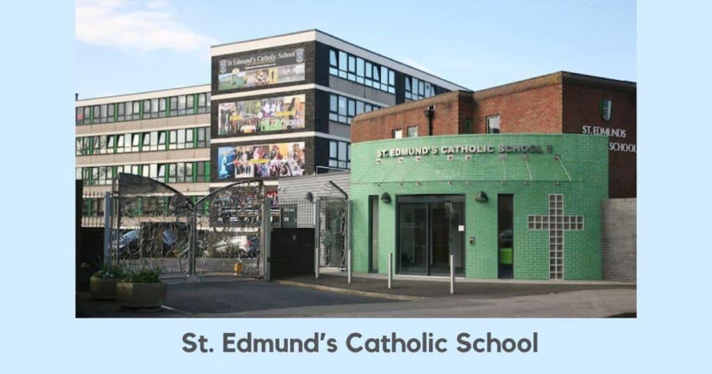  St. Edmund’s Catholic School in Portsmouth.