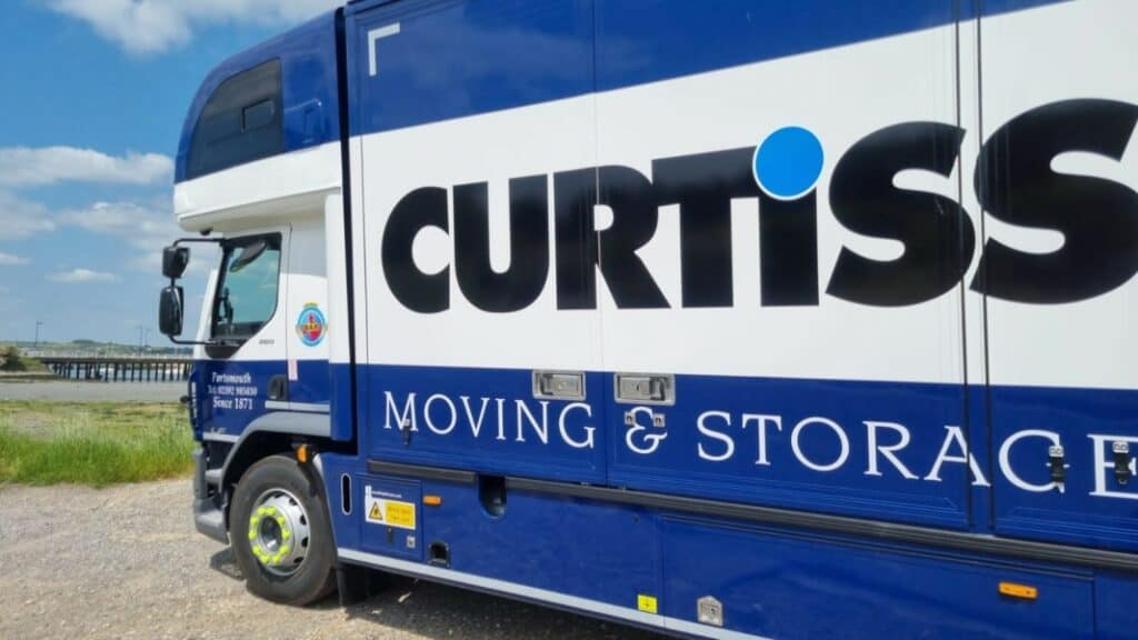 Curtiss Moving & Storage Truck