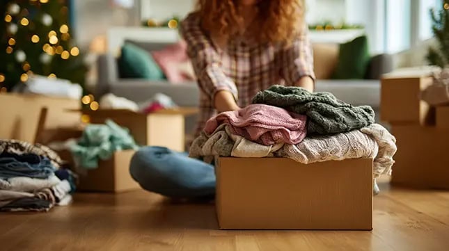 Declutter & Sort, Use the Extra Time to Lighten the Load