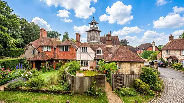 Property Types Across Liphook