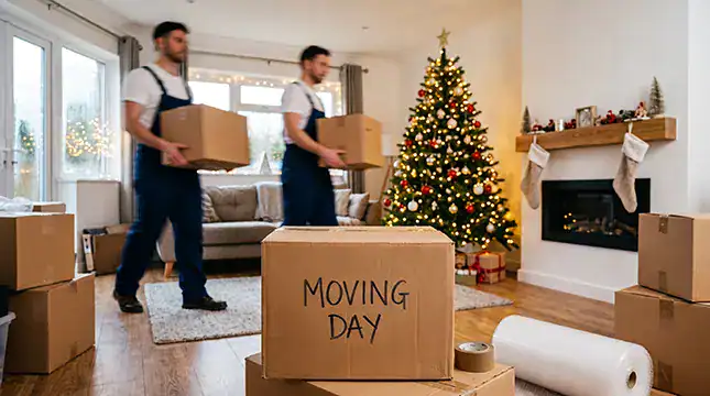 What to Expect on Moving Day in December